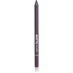 Gosh Matte tužka na oči s matným efektem odstín 019 Dusty Violet 1.2 g