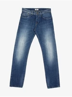 Modré pánske straight fit rifle Pepe Jeans Talbot