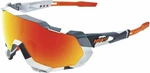 100% Speedtrap Soft Tact Grey Camo/HiPER Red Multilayer Mirror Gafas de ciclismo