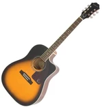 Epiphone AJ220SCE Vintage Sunburst Elektroakustická gitara Jumbo