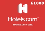 Hotels.com £1000 Gift Card UK