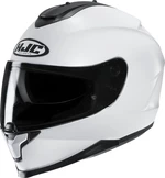 HJC C70N Solid Pearl White L Helm