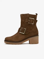 Brown suede ankle boots OJJU