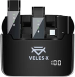 Veles-X Wireless Lavalier Microphone System Dual USB-C Micrófono para Smartphone