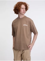 Men's Brown T-Shirt ONLY & SONS Art - Men's