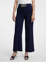 Orsay Dark blue women's wide trousers - Women