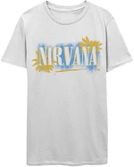 Nirvana Tričko All Apologies Unisex White L