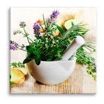 Obraz Styler Glasspik Kitchen Ginger, 30x30 cm