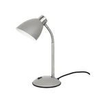 Szara lampa stołowa Leitmotiv Dorm