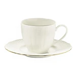 Zestaw 6 porcelanowych filiżanek ze spodkami Kutahya Café, 200 ml