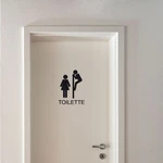 Naklejka Fanastick Toilettes Funny