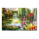 Obraz na płótnie Impressionist Garden, 70x45 cm