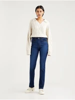 Levi's Dark blue women's straight fit jeans Levi's® 724 - Women's Levi's Dark blue women's straight fit jeans Levi's® 724 - Women's