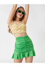 Koton Pleated Mini Skirt