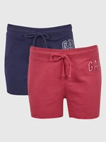 GAP Tracksuit Shorts with Logo, 2pcs - Women