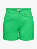 Green Womens Denim Shorts ONLY Vega - Women