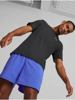 Black Men's Sports T-Shirt Puma Run Favorite - Men