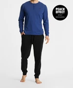 Men's pyjamas ATLANTIC - black/blue