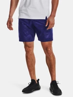 Under Armour Kraťasy UA Woven Emboss Short-BLU - Pánské