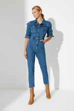 Salopette di jeans da donna Trendyol Denim