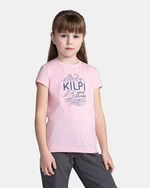 Girls' T-shirt KILPI MALGA-JG Light pink