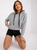 Grey melange sweatshirt by Palencia