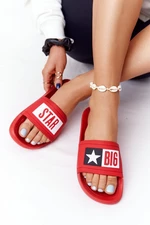 Dámské pantofle Big Star Contrast logo