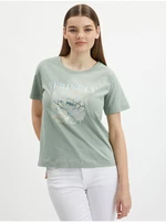 Orsay Světle zelené dámské tričko - Dámské