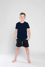 Chlapecké tričko s krátkým rukávem Tytus - tmavě modrá
