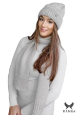 Set da donna Kamea Kamea_Set_Hat&Scarf_K.22.254.03_Beige