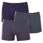 3PACK Men's Boxers Andrie Multicolor