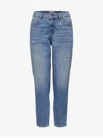 Light blue women mom jeans ONLY Troy - Women