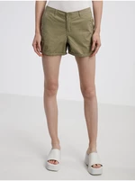 Khaki Womens Shorts CAMAIEU - Women