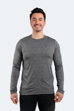 Slazenger Crew Neck Plain Dark Gray Men's T-shirt