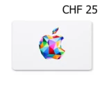 Apple 25 CHF Gift Card CH