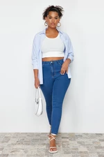 Trendyol Curve Light Blue Stretchy Skinny Jeans