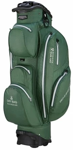 Bennington QO 14 Water Resistant Dark Green/Silver Borsa da golf Cart Bag