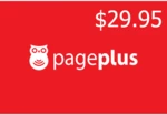 PagePlus PIN $29.95 Gift Card US