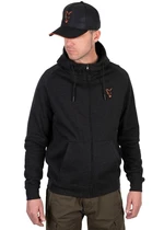 Fox mikina Collection Lightweight Hoodie Black/Orange vel.XL