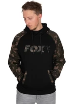 Fox mikina black camo raglan hoodie - xxxl