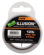 Fox fluorocarbon edges illusion soft trans khaki 50 m-nosnosť 5,45 kg