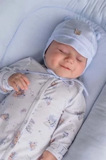 Detská bavlnená čiapka Jamiks MARKO biela, z tenkej pleteniny