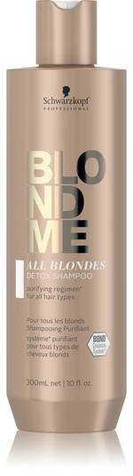 Schwarzkopf Professional Detoxikační šampon pro všechny typy blond vlasů BLONDME All Blondes (Detox Shampoo) 300 ml