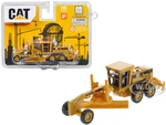 CAT Caterpillar 163H Motor Grader Yellow 1/87 (HO) Diecast Model by Diecast Masters