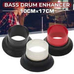 Bass Drum Enhancer With Bass Drum Port Hole Protector For Drum Kit Set Percussion Instrument Parts