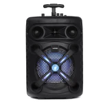 8 inch 20W High Power bluetooth Sound Square Loud Speaker 3000mAh Outdoor Singing Subwoofer with HD Mic