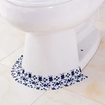 Honana TS-74 Creative Cartoon Toilet Base Sticker Waterproof Anti-fouling Animals Colorful Stickers