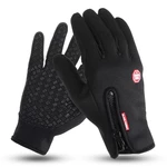 Men Women Full Finger Skiing Gloves Touch Screen Winter Warm Fleece Motorcycle Cycling Sports Windproof Waterproof Therm