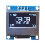 0.96 Inch 4Pin White LED IIC I2C OLED Display With Screen Protection Cover Geekcreit for Arduino - products that work wi
