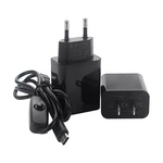 Catda C1900 Split Style Power Supply Kit Charger and Type-C Switch Line 5V3A EU/US Plug for Raspberry Pi 4B